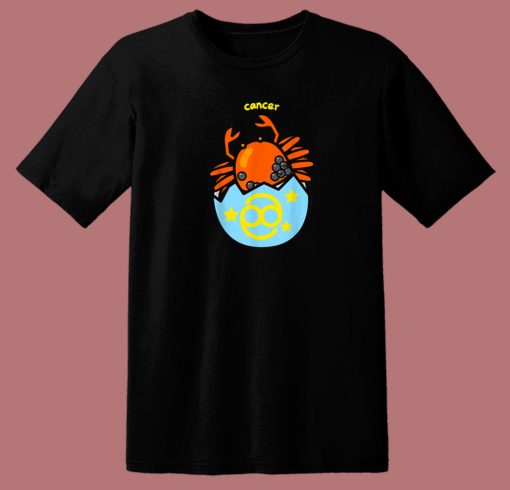 Gudetama Zodiac Cancer 80s T Shirt