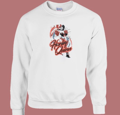 Harley Quinn Comics 80s Sweatshirt