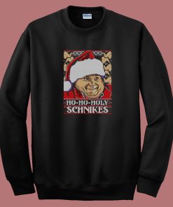 Holy Schnikes Christmas 80s Sweatshirt