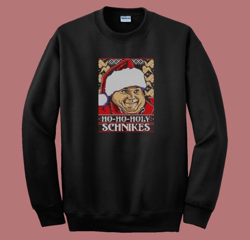 Holy Schnikes Christmas 80s Sweatshirt