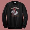 I Want A Hippopotamus For Christmas 80s Sweatshirt