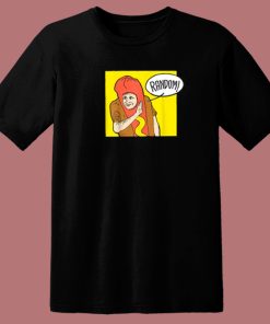 Leave Hot Dog Meme 80s T Shirt