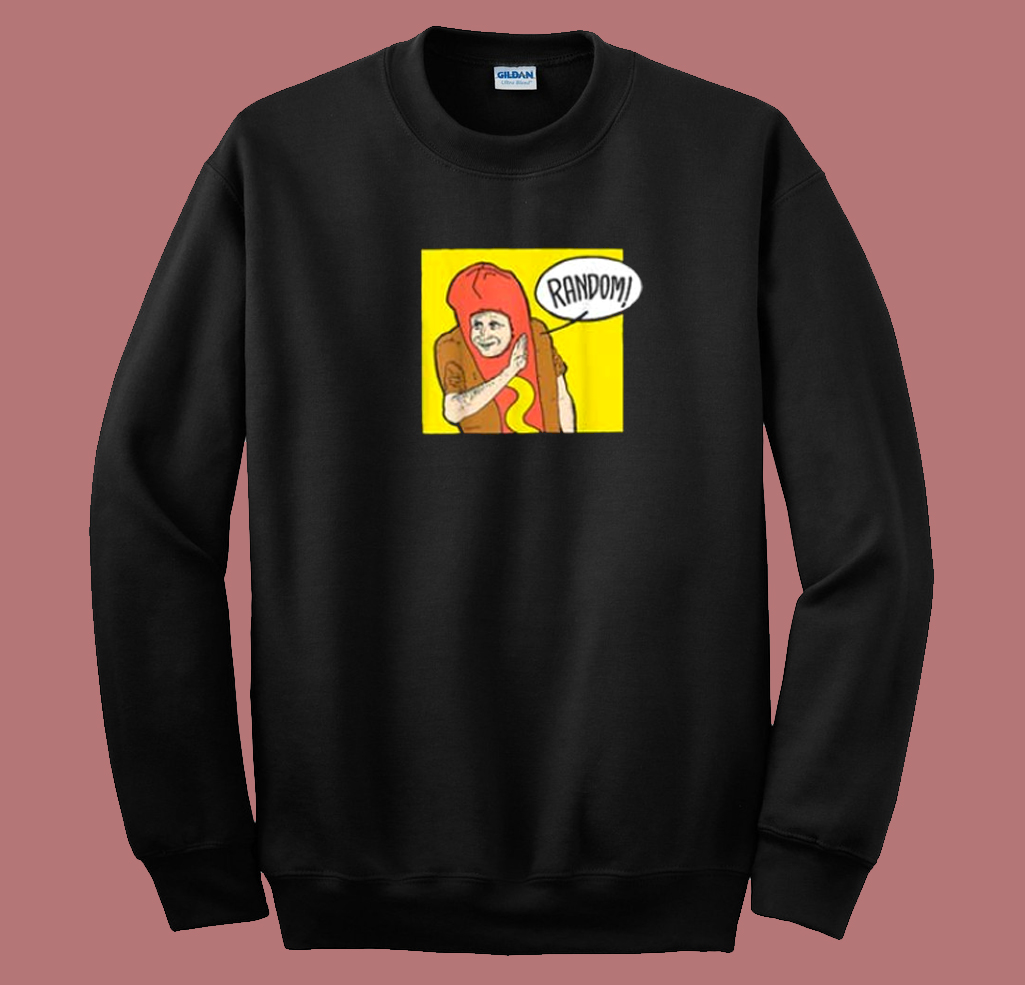 Leave Hot Dog Meme 80s Sweatshirt | mpcteehouse.com