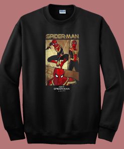 No Way Home Spider Man Panel 80s Sweatshirt