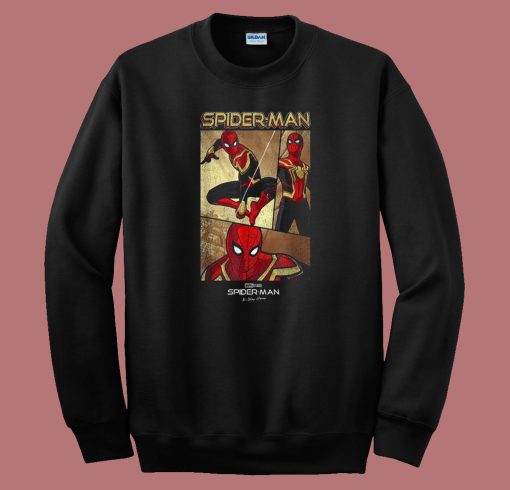No Way Home Spider Man Panel 80s Sweatshirt