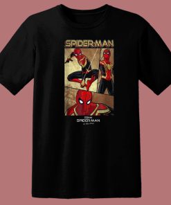 No Way Home Spider Man Panel 80s T Shirt