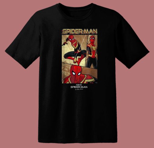 No Way Home Spider Man Panel 80s T Shirt