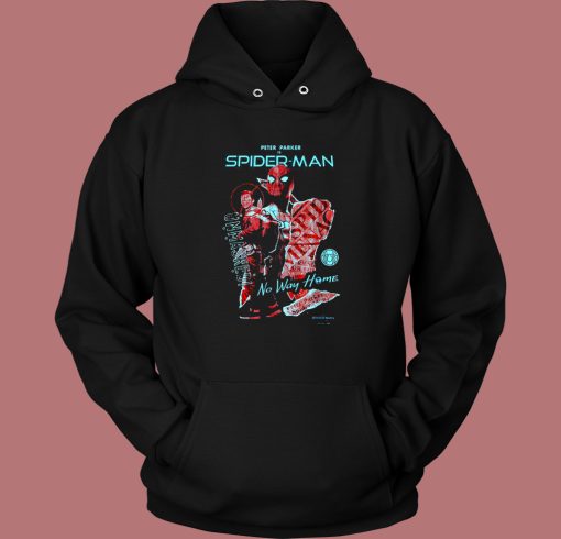 Spider Man Unmasked Classic Hoodie Style