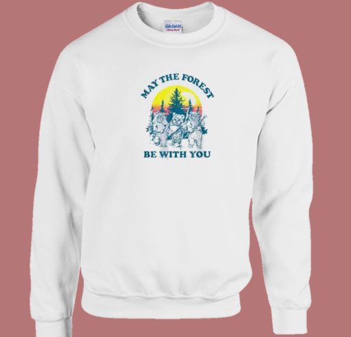 Star Wars Ewok Sunset 80s Sweatshirt