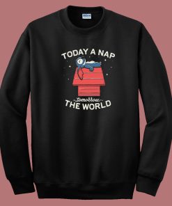 Time To A Take A Nap 80s Sweatshirt