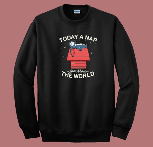 Time To A Take A Nap 80s Sweatshirt