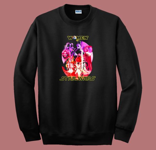 Women Of Star Wars 80s Sweatshirt