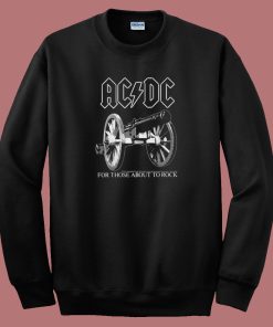 AC DC About To Rock 80s Sweatshirt