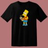 Bart Brain Freeze Funny 80s T Shirt