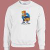 Bart Simpson Cancun Mexico 80s Sweatshirt