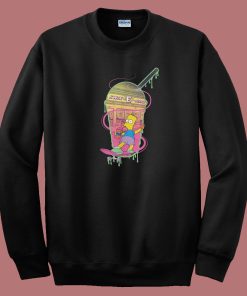 Bart Simpson Kwik Mart Squishee 80s Sweatshirt