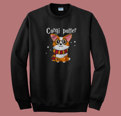 Corgi Potter 80s Sweatshirt