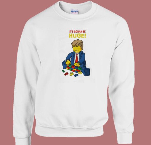 Donald Trump Huge 80s Sweatshirt