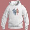 Floral Abstract Art Graphic Hoodie Style