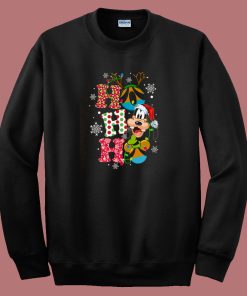 Goofy Be Santa Christmas 80s Sweatshirt