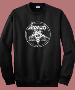 In League With Satan 80s Sweatshirt