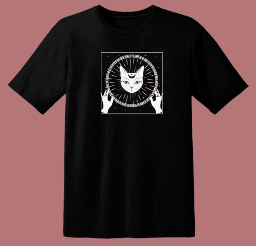 Meowgic Satan 80s T Shirt