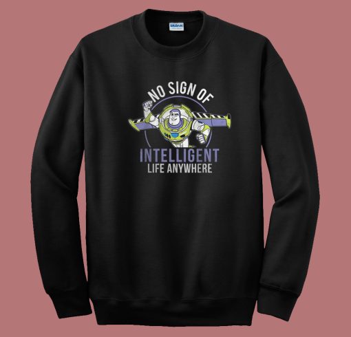 No Sign Of Intelligent 80s Sweatshirt
