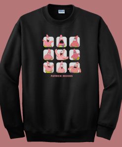Patrick Star Moods 80s Sweatshirt