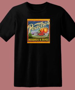Peaches Records 80s T Shirt