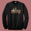 Pluto Chip Dale Christmas 80s Sweatshirt