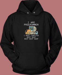 Programmer Cat Funny Hoodie Style