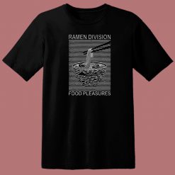 Ramen Division Food Pleasure 80s T Shirt Style