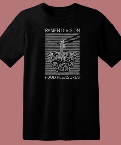 Ramen Division Food Pleasure 80s T Shirt Style