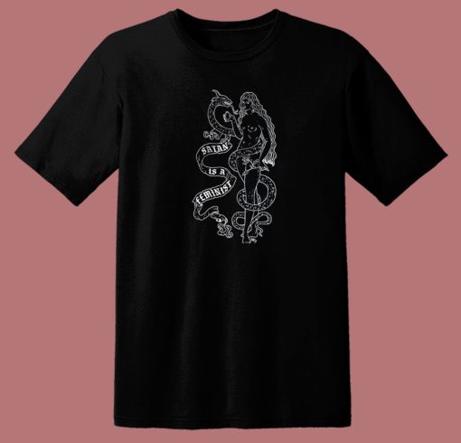 Satanic Skull 80s T Shirt Style