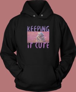 The Child Keeping It Cute Hoodie Style