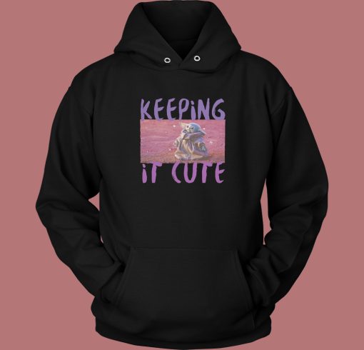 The Child Keeping It Cute Hoodie Style