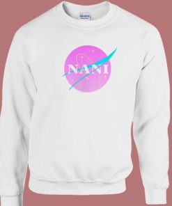 Vaporwave Japanese Nani Pastel 80s Sweatshirt