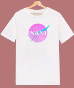 Vaporwave Japanese Nani Pastel 80s T Shirt Style