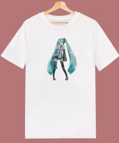 Vocaloid Miku Hatsune Funny 80s T Shirt Style
