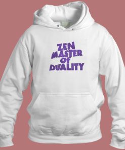 Zen Master of Duality Yoga Hoodie Style