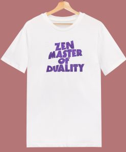 Zen Master of Duality Yoga 80s T Shirt Style