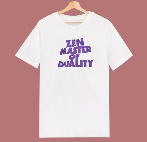 Zen Master of Duality Yoga 80s T Shirt Style