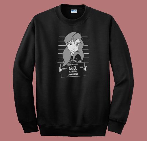 Ariel Princess Funny 80s Sweatshirt
