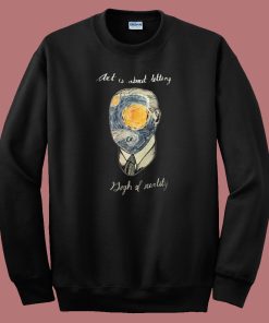 Art Is About Letting Gogh 80s Sweatshirt