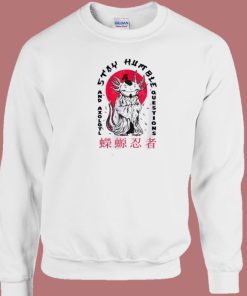 Axolotl Questions Wise Sensei 80s Sweatshirt