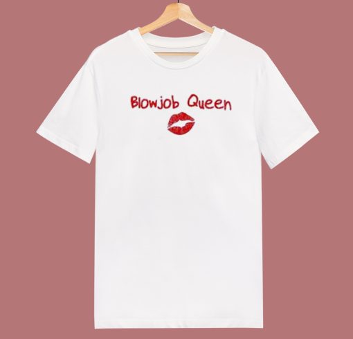 Blowjob Queen Lips 80s T Shirt Style