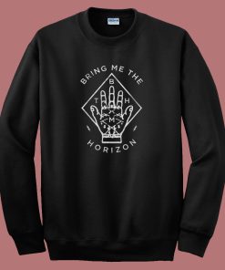 Bring Me The Horizon Diamond Hand 80s Sweatshirt