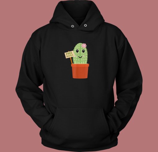 Cactus Free Hugs Funny Hoodie Style