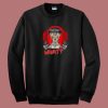 Cat Rebel Gangsta Funny 80s Sweatshirt