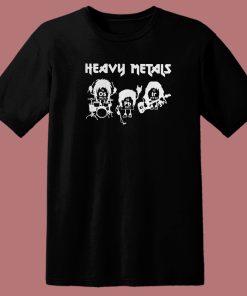 Chemistry Os Pb Ir Heavy Metals 80s T Shirt Style